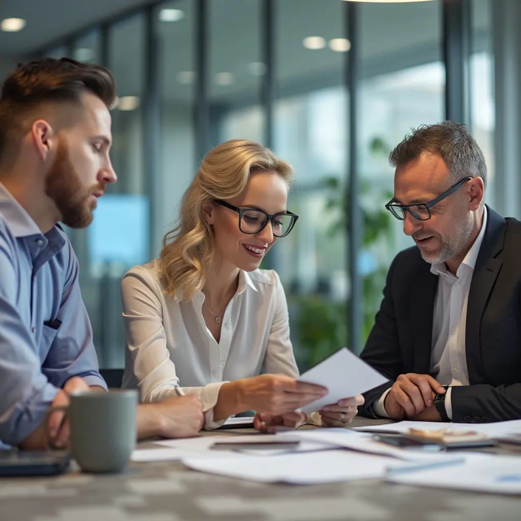 Sesión de trabajo en FinConsult